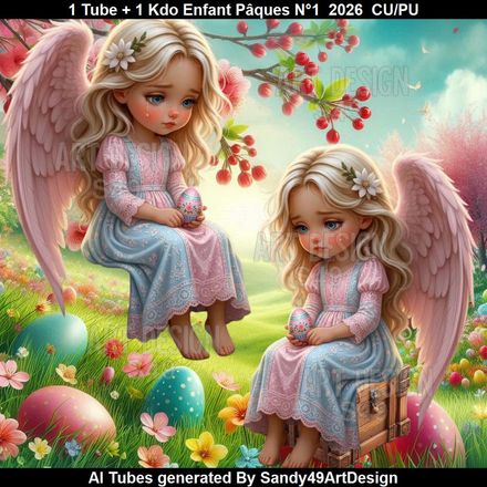 1 Tube + 1 Kdo Enfant pâques N°1  2026