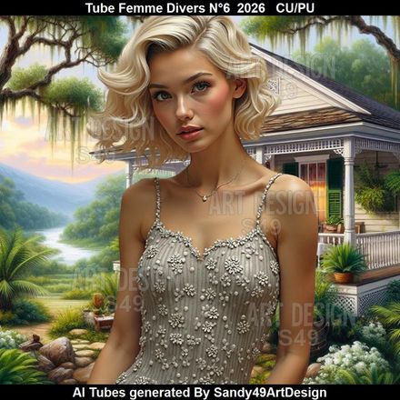 Tube Femme Divers N°6  2026