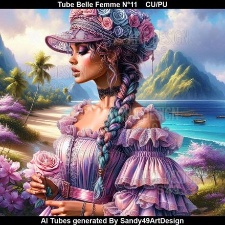 Tube Belle Femme N°11