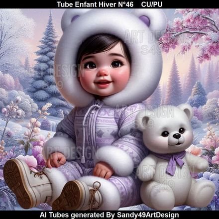 Tube Enfant Hiver N°46