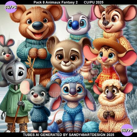 Pack Animaux Fantasy N°2