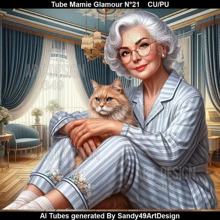 Tube Mamie Glamour N°21    