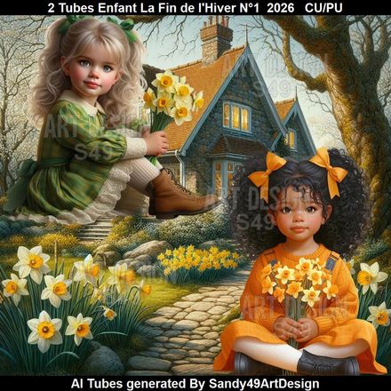 2 Tubes Enfant La Fin de L'Hiver N°1  2026