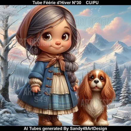 Tube Féérie d'Hiver N°30