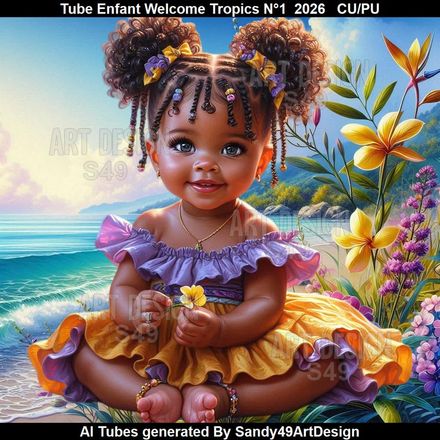 Tube Enfant Welcome Tropics N°1  2026