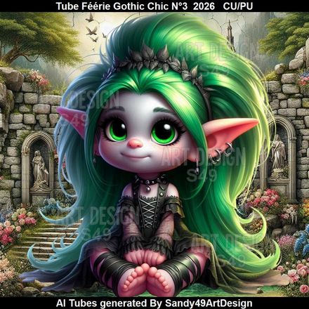 Tube Féérie Gothic Chic N°3  2026