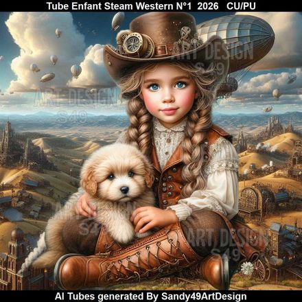 Tube Enfant Steam West N°1  2026