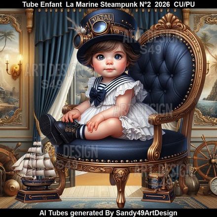 Tube Enfant La Marine Steampunk N°2  2026
