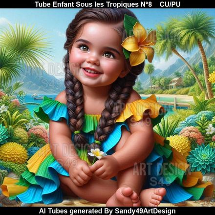 Tube Enfant Sous les Tropiques N°8