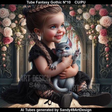 Tube Fantasy Gothic N°10