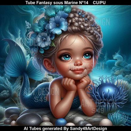 Tube Fantasy Sous Marine N°14