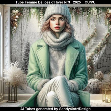 Tube Femme Délices d&#x27;Hiver N°3   2025