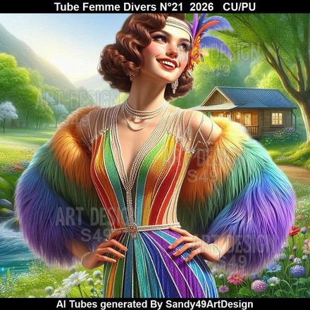 Tube Femme Divers N°21  2026