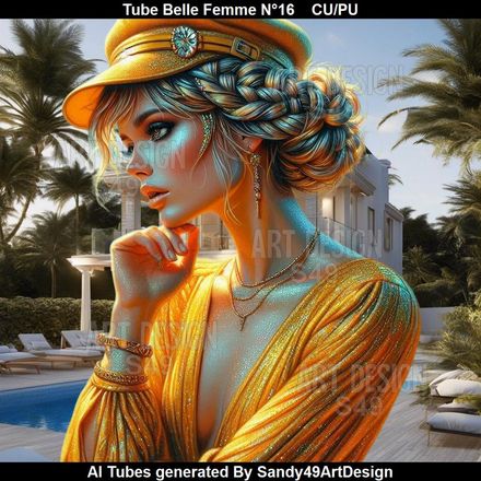 Tube Belle Femme N°16