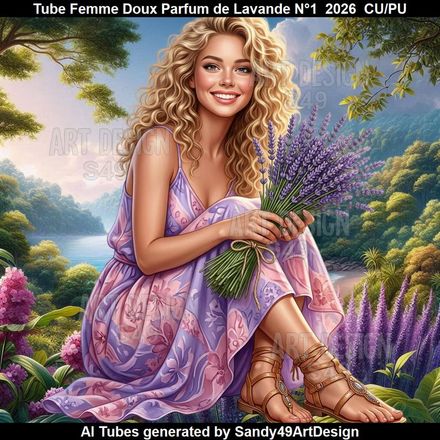 Tube Femme Doux Parfum de Lavande N°1  2026