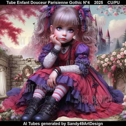 Tube Enfant Douceur Parisienne Gothic N°4    2025
