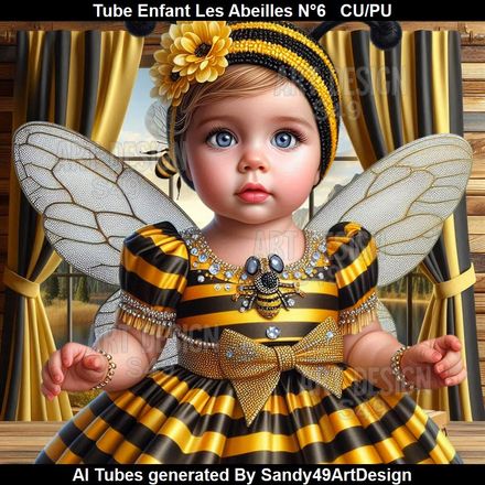 Tube Enfant Les Abeilles N°6