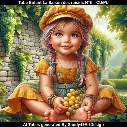 Tube Enfant La Saison des raisins N°6