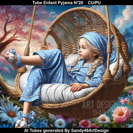 Tube Enfant Pyjama N°20