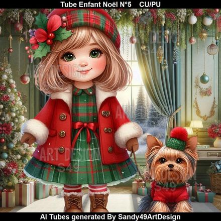 Tube Enfant Noël N°5