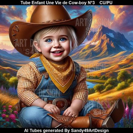 Tube Enfant une Vie de Cow-boy N°3