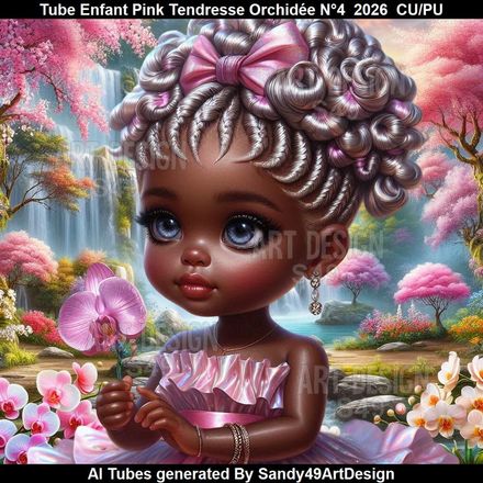 Tube Enfant Pink Tendresse Orchidée N°4  2026