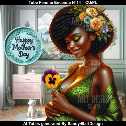 Tube Femme Enceinte N°14