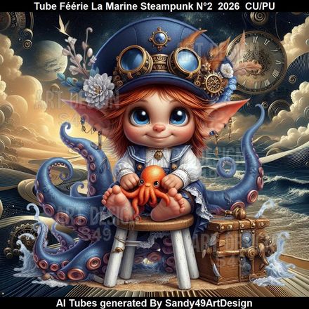 Tube Féérie La Marine Steampunk N°2  2026