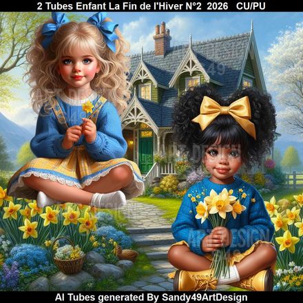 2 Tubes Enfant La Fin de L'Hiver N°2  2026