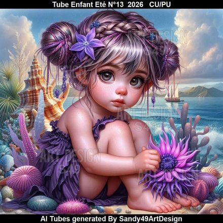 Tube Enfant Eté N°13  2026