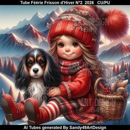 Tube Féérie Frisson d'Hiver N°2  2026