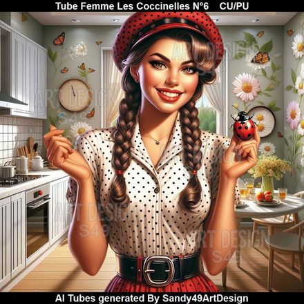 Tube Femme Les Coccinelles N°6