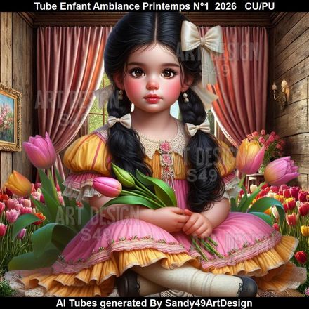 Tube Enfant Ambiance Printemps N°1  2026