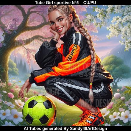 Tube Girl sportive N°5