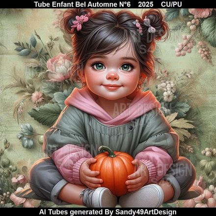 Tube Enfant Bel Automne N°6    2025