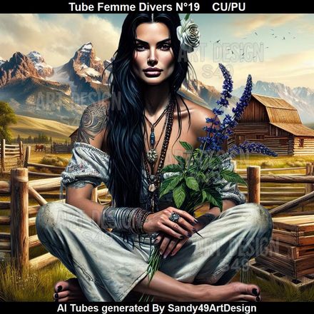 Tube Femme Divers N°19