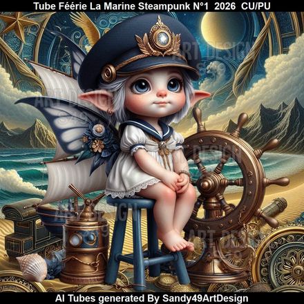 Tube Féérie La Marine Steampunk N°1  2026