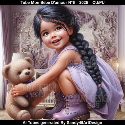 Tube Mon Bébé d&#x27;amour N°6    2025