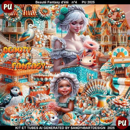 Beauté Fantasy d&#x27;Eté N°4