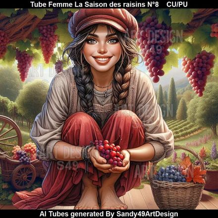 Tube Femme La Saison des raisins N°8