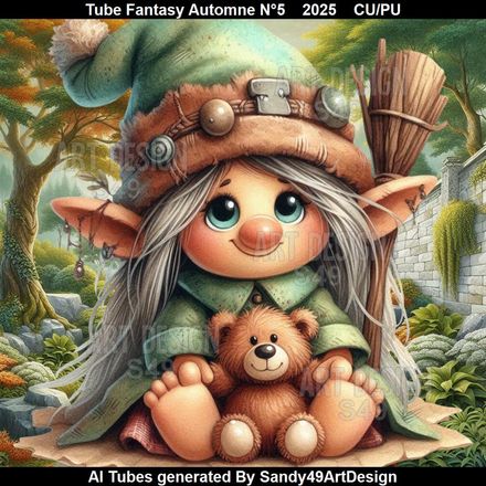 Tube Fantasy Automne N°5    2025