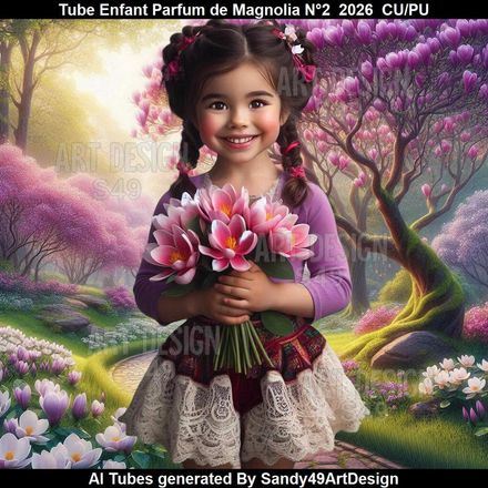 Tube Enfant Parfum de Magnolia N°2  2026