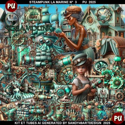 Steampunk La Marine N°3
