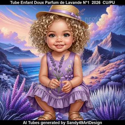 Tube Enfant Doux Parfum de Lavande N°1  2026