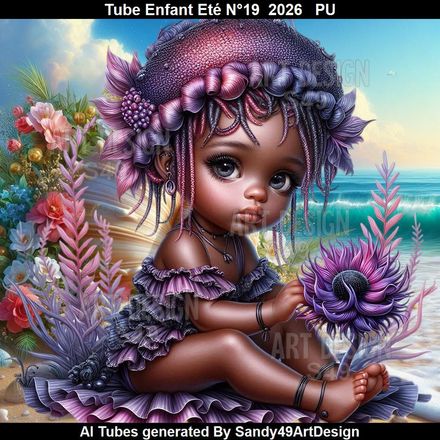 Tube Enfant Eté N°19  2026