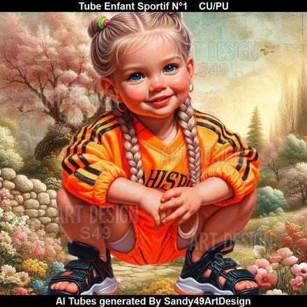 Tube Enfant Sportif N°1