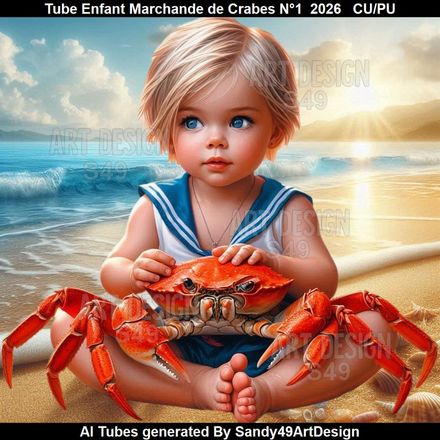 Tube Enfant Marchande de crabes N°1  2026