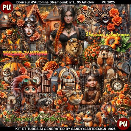 Douceur d&#x27;automne steampunk N°1    2025
