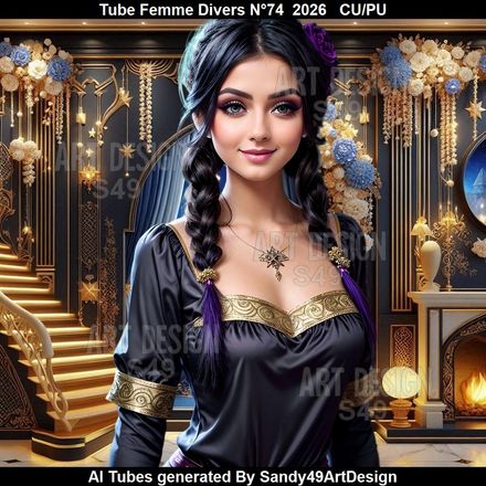 Tube Femme Divers N°74  2026