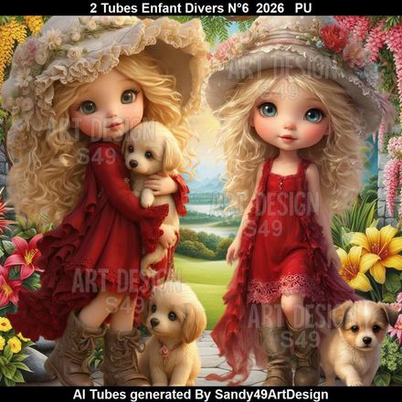 2 Tubes Enfant Divers N°10  2026